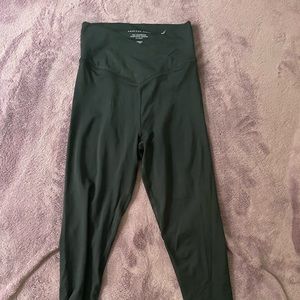 black aerie crossover leggings